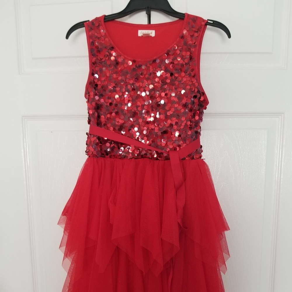 Red dress